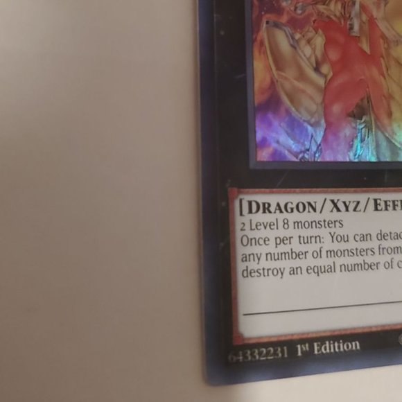 Yugioh Hieratic Sun Dragon Overlord Of Heliopolis (1st Edition) - Picture 2 of 8